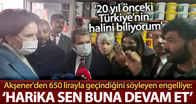 650₺’ye Çok Rahat Geçinebiliyorum Diyen Engelli Vatandaş