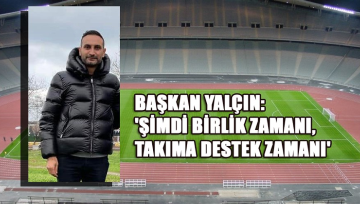 Başkan Yalçın ORUÇ ” Hedefimiz BAL Değil 3. Lig Olacak”