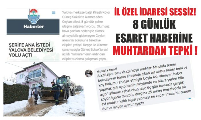 8 Günlük Esaret Şovuna Muhtardan Tepki