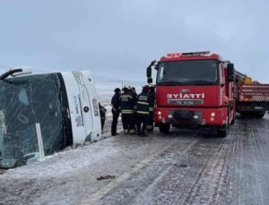 Kapadokya’ya Giden Otobüs Devrildi 6 Kişi Hayatını Kaybetti