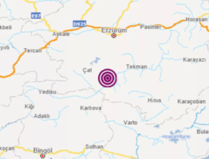 Erzurum’da korkutan deprem! AFAD duyurdu…