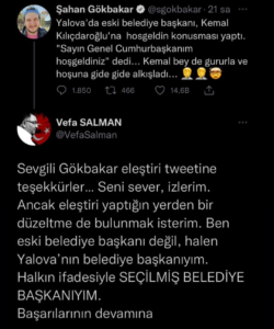 Şahan Gökbakar'ın Eleştiri Paylaşımına Salman'dan Yanıt