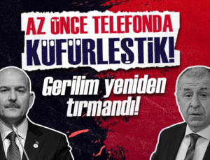 Telefonda Süleyman Soylu’yla Küfürleştik!