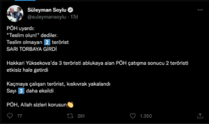 JÖH Keklik Avından Büyük Av İle Döndü