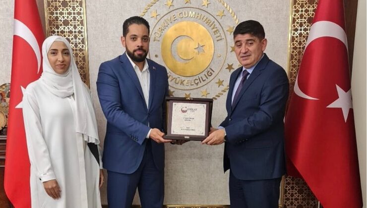 Kaşifoğlu’ndan Türkiye Doha Büyükelçiliğine Ziyaret