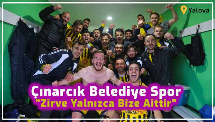 Çınarcık Belediye Spor Zirve Takibine Devam