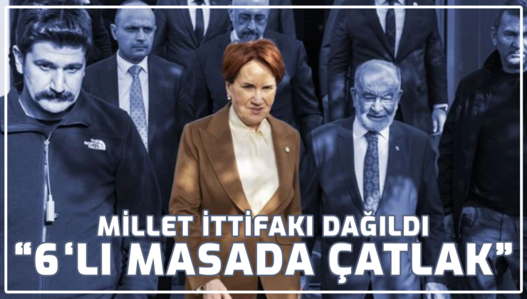 6’lı Masada Meral Akşener Şoku!