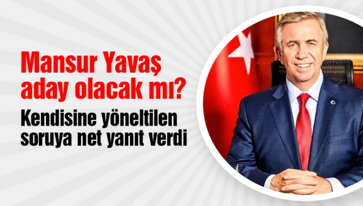 Yavaş Cumhurbaşkanı Adayı Olacak Mı?