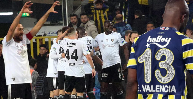 Beşiktaş Kadıköy’de Eksik Oynadı Kazandı