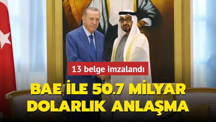 Türkiye ile BAE Arasında Kritik Anlaşmalar Sağlandı