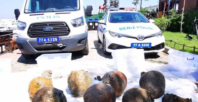 Yalova’da Denizden 1700 Yıllık Tarih Çıktı