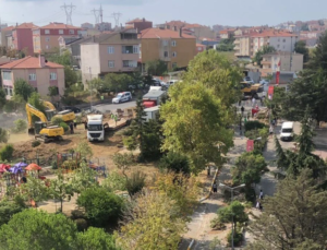 Üsküdar’da Sitede Olaylı Yeşil Alan Tartışması