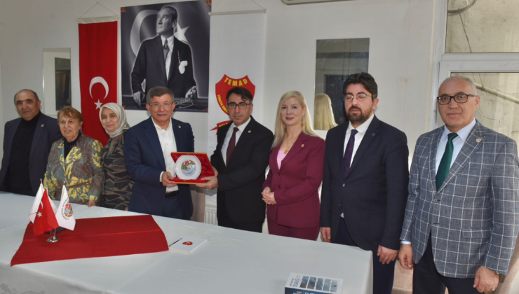 Davutoğlu Yalova’da Bir Dizi Ziyaret Gerçekleştirdi