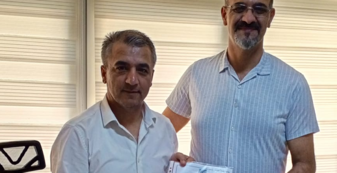 İbrahim Büyük, Abidin Aslan’ı Asya Konseyi Mardin İl Başkanlığına Atadı