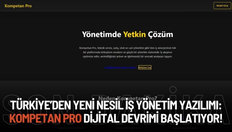Yeni Nesil İş Yönetim Yazılımı: Kompetan Pro Dijital Devrimi Başlatıyor!