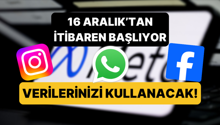 Meta, Yapay Zekâsı: Kullanıcı Verileri 16 Aralık’tan İtibaren Kullanılacak! - Yeni Düşün Haber Meta, Yapay Zekâsı: Kullanıcı Verileri 16 Aralık’tan İtibaren Kullanılacak!