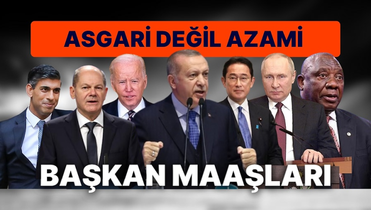 Devlet Başkanlarının Yıllık Maaşları Açıklandı: Ülkeler Arası Çarpıcı Farklar