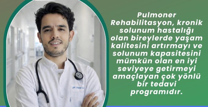 8-14 Mart Pulmoner Rehabilitasyon Haftası: Uzmanlardan Kronik Solunum Hastalarına Uyarı