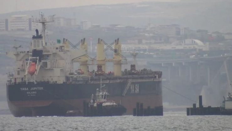 Rusya Tarafından Vurulan Yük Gemisi Yalova’ya Getirildi