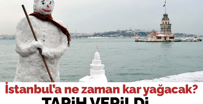 Beklenen Kar Yağışı İçin Tarih Verildi