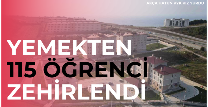Yalova’da Öğrenciler Yedikleri Yemekten Zehirlendi