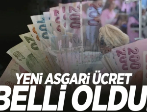 2025 yılı asgari ücret belli oldu!
