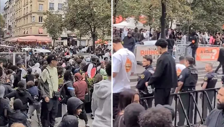 Paris’te Influencer Etkinliğinde İzdiham: Ücretsiz Yemek Dağıtımı İptal Edildi