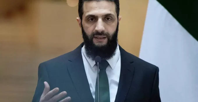 Suriye Cumhurbaşkanı Ahmed Şara: “Topraklarımızın Tek Bir Zerresini Vermeyeceğiz”