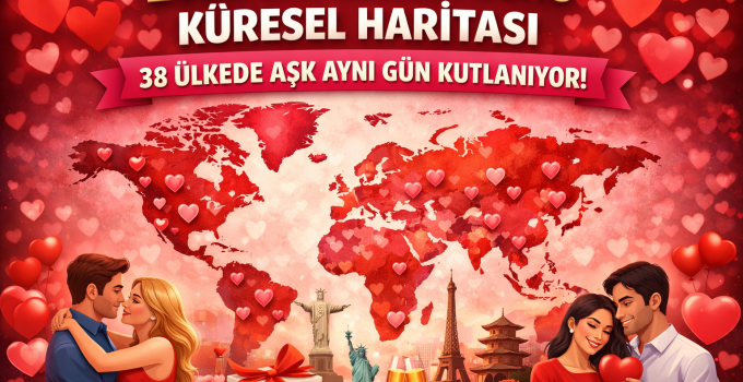 2026 Sevgililer Günü Küresel Haritası: 38 Ülkede Aşk Aynı Gün Kutlanıyor
