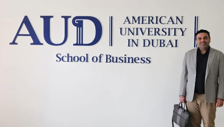 Yalovalı İş İnsanı Dr. İdris Demirhan, Dubai’de Üniversite Kürsüsüne Çıktı: Orta Doğu Gayrimenkulünü Anlattı