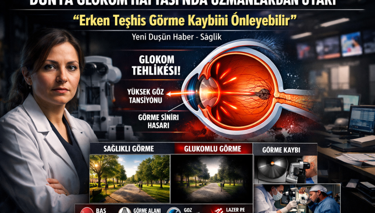 8-14 Mart Dünya Glokom Haftası: Uzmanlar Erken Teşhisin Önemine Dikkat Çekiyor