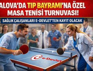 Yalova’da 14 Mart Tıp Bayramı’na Özel Masa Tenisi Turnuvası Düzenlenecek