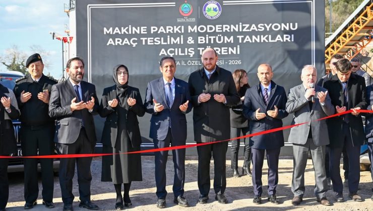 Yalova’da İl Özel İdaresi Yatırımları ve Araç Teslim Töreni Gerçekleştirildi