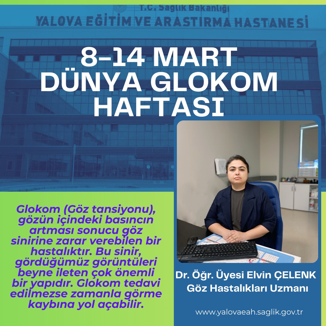 8-14 Mart Dünya Glokom Haftası: Uzmanlar Erken Teşhisin Önemine Dikkat Çekiyor