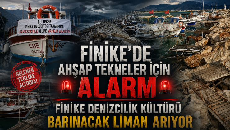 Finike’de Ahşap Tekneler İçin Alarm: Denizcilik Kültürü Barınacak Liman Arıyor
