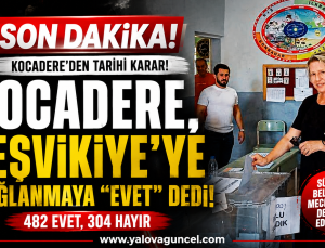 Kocadere Referandumunda Karar Çıktı: Teşvikiye’ye Bağlanmaya Halktan Güçlü Destek