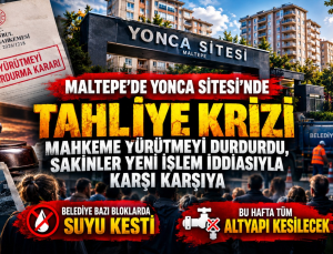 Maltepe’de Yonca Sitesi’nde Tahliye Krizi: Mahkeme Yürütmeyi Durdurdu, Sakinler Yeni İşlem İddiasıyla Karşı Karşıya